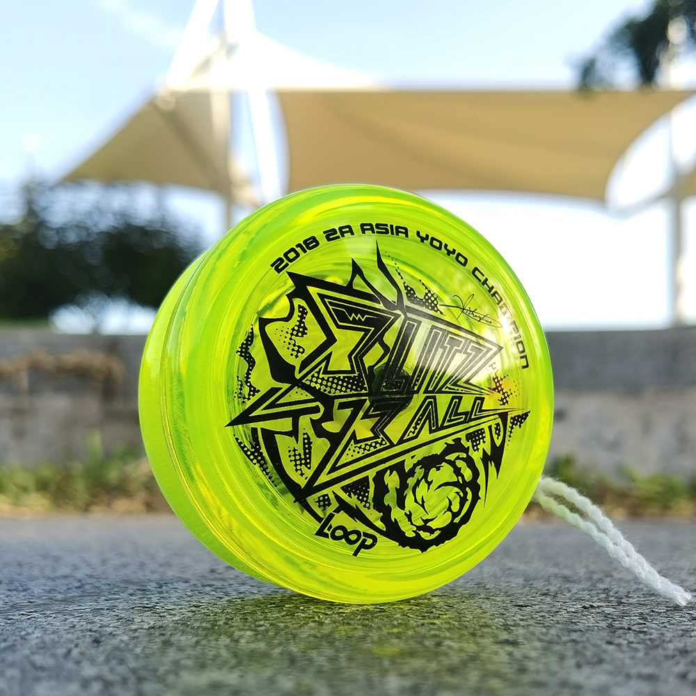 Fluorescent Yellow - Black Text